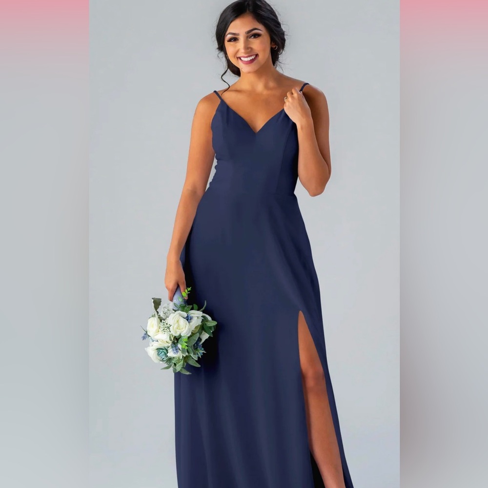 Kennedy Blue Sophie Style Bridesmaid Dress // Navy bridesmaid dress // size 4